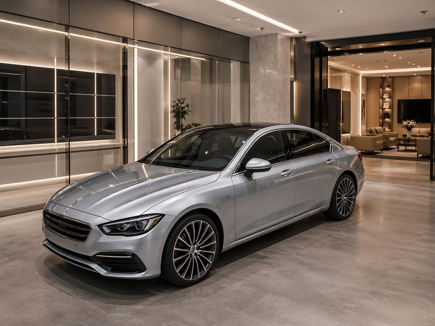 宝马 7系 — 全车亮面车衣