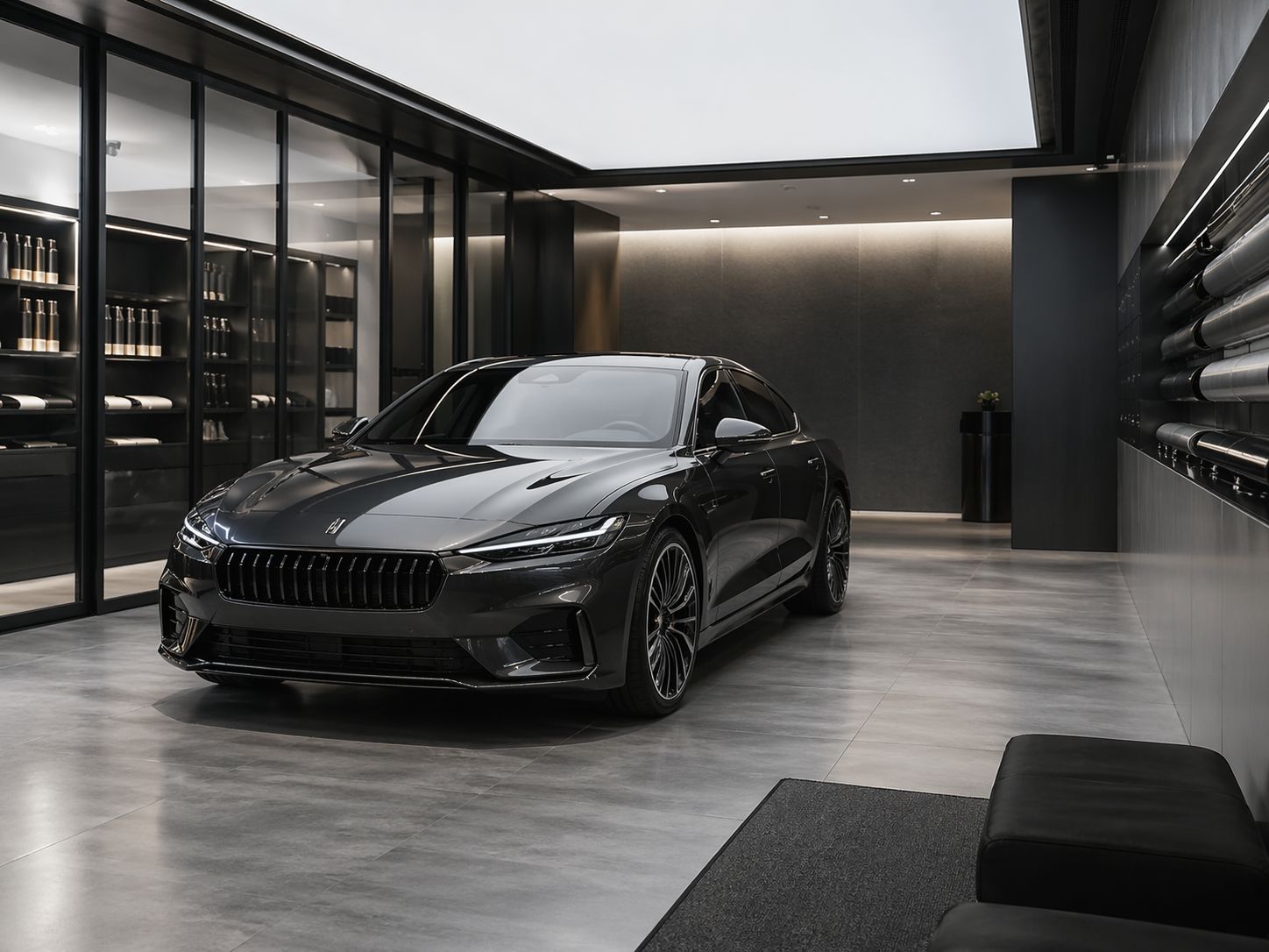 奥迪 A8L — 自修复车衣